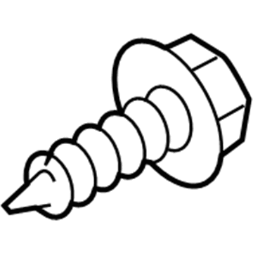 Ford -W707496-S437 High Mount Lamp Screw