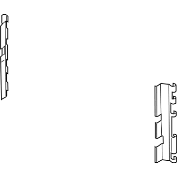 Ford FR3Z-19E572-A Condenser Side Seal, Driver Side