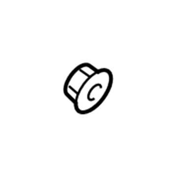 Ford -W520215-S440 Upper Control Arm Nut