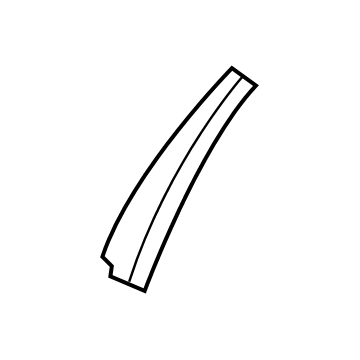 Ford GJ5Z-78018A16-AB Molding, Front Passenger Side