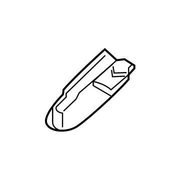 Ford CJ5Z-17D550-AC Lower Cover, Front