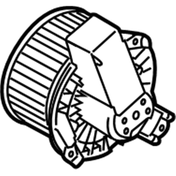 Ford AE9Z-19805-D Blower Motor, Rear