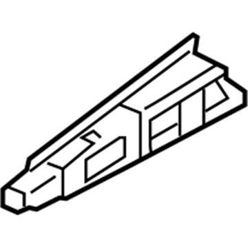 Mercury YL8Z-16C275-AA Upper Rail