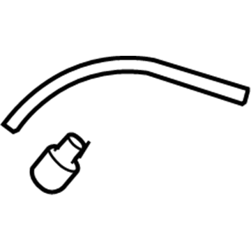 Mercury 6L2Z-78502C52-A Drain Hose