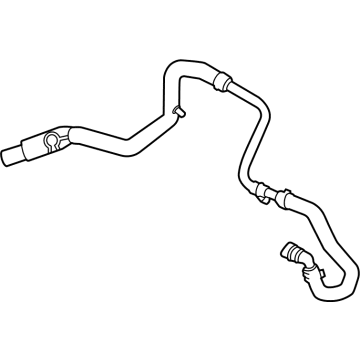 Ford F-350 Super Duty Automatic Transmission Oil Cooler Line - LC3Z-7A031-G