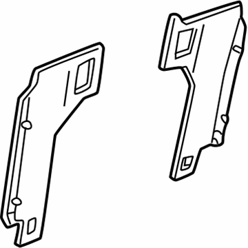Ford YF1Z-54668A32-AAA Seat Back Cover