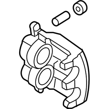Ford F-250 Super Duty Brake Caliper - DC3Z-2553-B