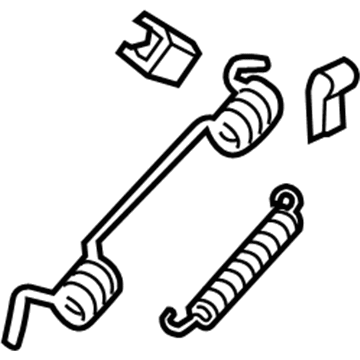 Ford DC3Z-2069-A Mount Kit, Rear