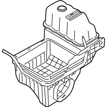 Ford 9L3Z-8A080-A Tank Assembly - Radiator Overflow