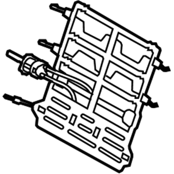 Ford 8A6Z-5864701-A Lumbar Support