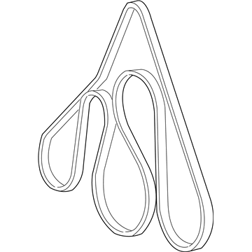 Ford E-150 Econoline Drive Belt - YL3Z-8620-CA