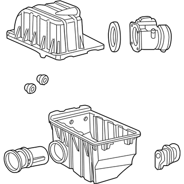 Ford 6L2Z-9600-D Air Cleaner Assembly