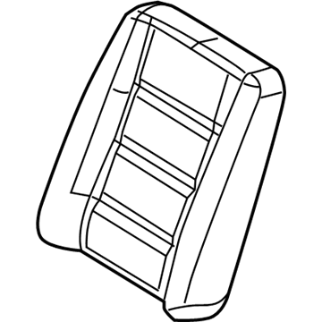 Ford 8A4Z-7464416-AA Seat Back Cover