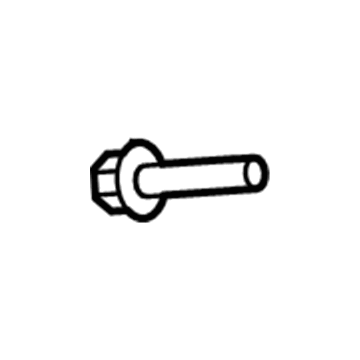 Ford -W714826-S900 Front Pipe Bolt, Passenger Side