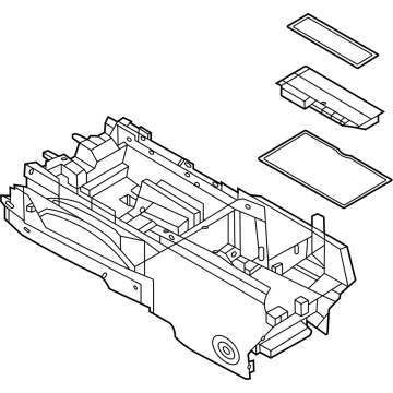 Ford F-150 Lightning Center Console Base - NL3Z-15045A36-CA