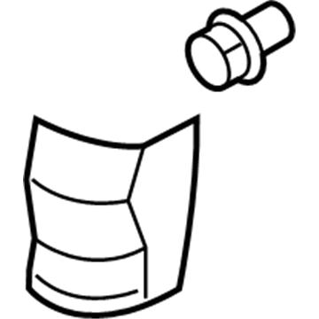 Ford FL3Z-1520976-AA Moulding, Passenger Side