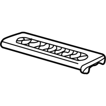 Ford 6C3Z-2613228-AAA Scuff Plate, Rear Passenger Side