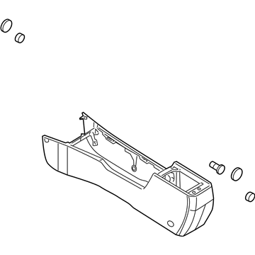 Mercury Milan Center Console Base - 8E5Z-54045A36-CE