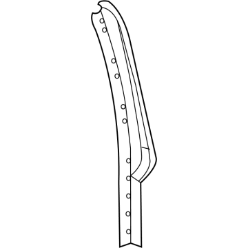 Ford Maverick Door Moldings - NZ6Z-60255A63-A