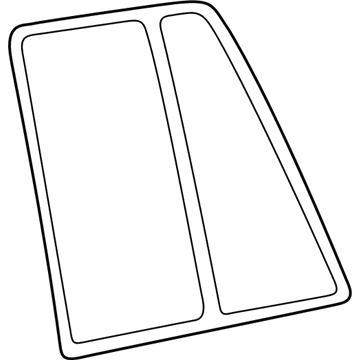 Mercury Grand Marquis Door Moldings - 6W7Z-54255A60-BA