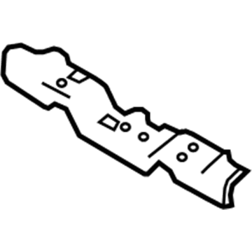 Ford 9L3Z-17C947-A Bumper Bracket, Front