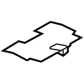 Mercury AE5Z-54045G34-AA Storage Compart Mat