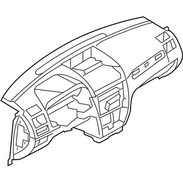 Mercury AE5Z-5404320-AE Instrument Panel