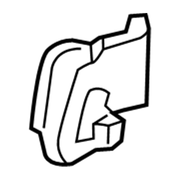 Ford FT1Z-1761693-AB Latch Cover, Passenger Side