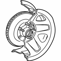 Ford Ranger Brake Disc - YL2Z-1V102-A Hub & Rotor