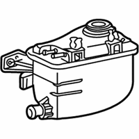 Ford Taurus Coolant Reservoir - 3F1Z-8A080-DA Reservoir
