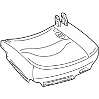 Ford Crown Victoria Seat Cushion - 5W7Z-54632A23-AB Seat Cushion Pad, Front Driver Side