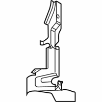 Ford Taurus X Air Deflector - 8G1Z-8310-B Air Deflector, Front Upper Driver Side