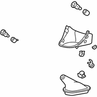 Ford Mustang Center Console Base - XR3Z-6304567-GAA Finish Panel