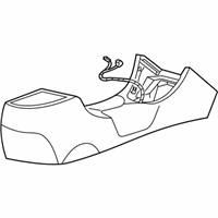 Ford Center Console Base - 1R3Z-63045A36-AAB Console Panel, Center