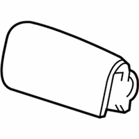 Ford Escape Air Bag - 5M6Z-78044A74-AAA Passenger Air Bag, Upper