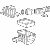 Lincoln Air Filter Box - 2C5Z-9600-AB Air Cleaner Assembly
