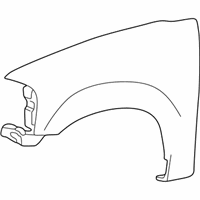 Lincoln Navigator Fender - 2L7Z-16005-AA Fender, Front Passenger Side