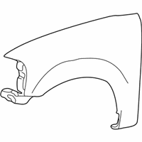 Ford F-150 Heritage Fender - 2L3Z-16005-BA Fender, Front Passenger Side