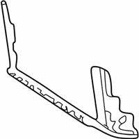 Lincoln LS Air Deflector - 2W4Z-19E667-AA Air Deflector