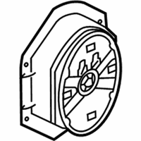 Ford Flex Car Speakers - 8A8Z-18808-N Rear Driver Speaker, Center