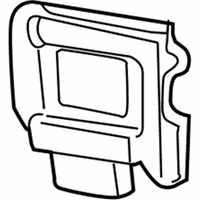 Ford Crown Victoria Air Bag Control Module - 6W7Z-14B321-D Control Module