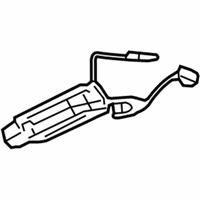 Mercury Grand Marquis Antenna Cable - 7W7Z-18812-A Cable, Rear