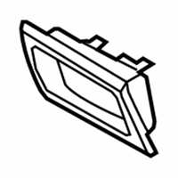 Ford Crown Victoria Door Handle - 6W7Z-5421819-AB Handle, Inside, Camel, Front Inner Driver Side