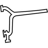 Ford Crown Victoria Tail Pipe - 4W7Z-5246-AA Inlet Pipe