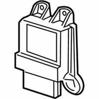 Lincoln LS Air Bag Control Module - 6W4Z-14B321-BA Control Module