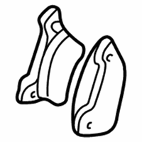 Lincoln Aviator Brake Pads - 4U2Z-2V200-B Brake Pads