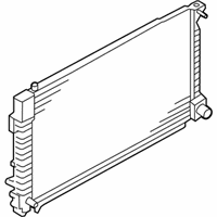 Mercury Radiator - H2MZ-8005-F Radiator Assembly