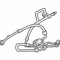 Lincoln Blackwood A/C Hose - XL1Z-19D850-AB Discharge Line
