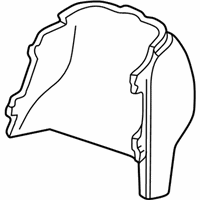 Ford F-250 Super Duty Center Console Base - 5C3Z-25045E24-AAA Rear Trim Panel