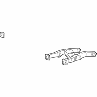Ford F-250 Super Duty Front Cross-Member - 3C3Z-5C145-AA Rail End, Front